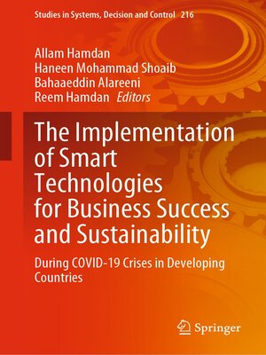 cover image of The Implementation of Smart Technologies for Business Success and Sustainability